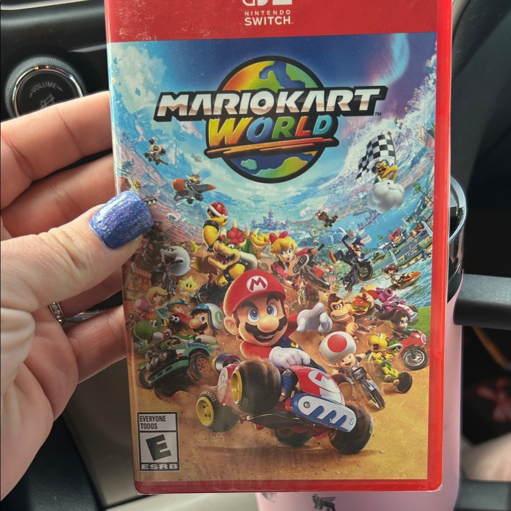 Nintendo Mario Kart World - Red Cover